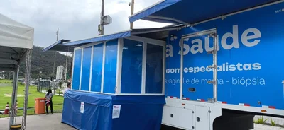 Carretas do Ministério da Saúde oferecem atendimento especializado no RJ