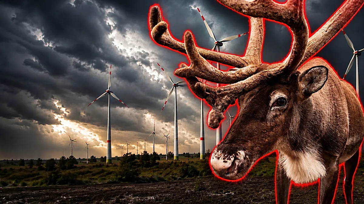 Acordo na Noruega mantém parque eólico e não cita malformações em renas