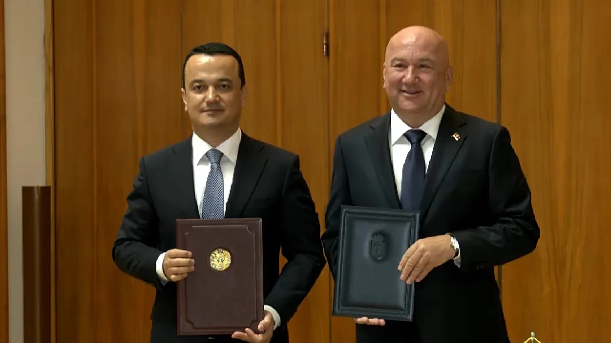 Sérvia e Uzbequistão ampliam agenda econômica e avaliam livre comércio