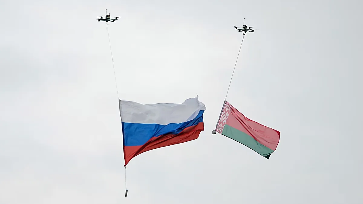 Drone abatido na Lituânia expõe apoio da Bielorrússia à Rússia