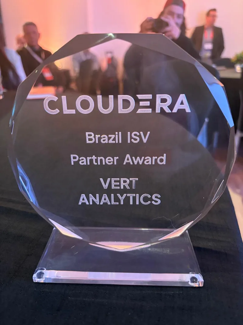 Vert Analytics é reconhecida pela Cloudera por soluções de dados e IA
