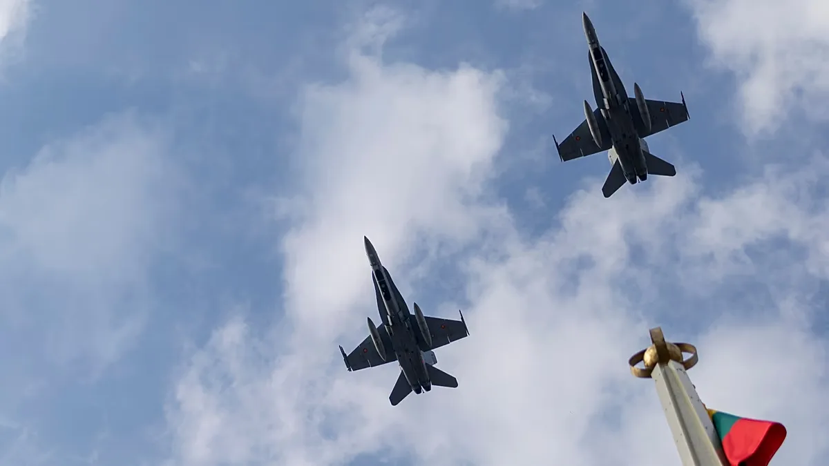 NATO abate drone que entrou no espaço aéreo da Lituânia