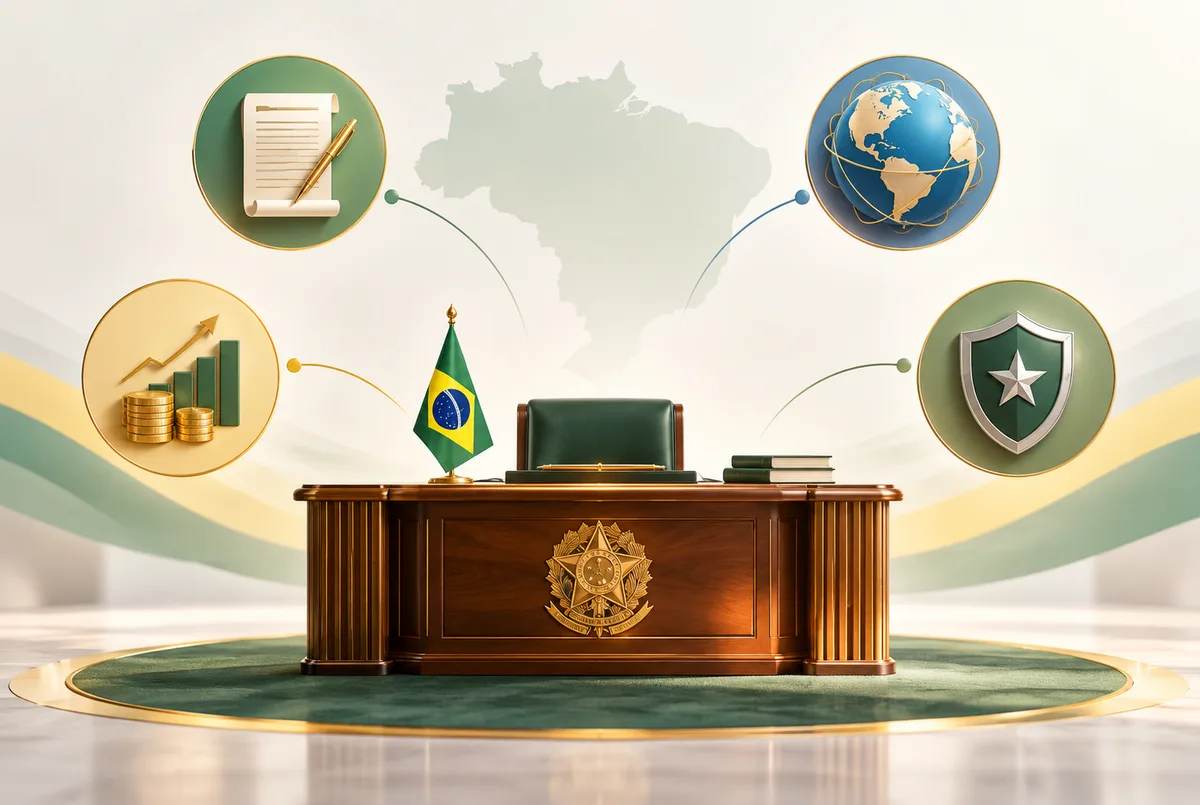 Presidência define políticas federais, mas depende do Congresso em decisões centrais
