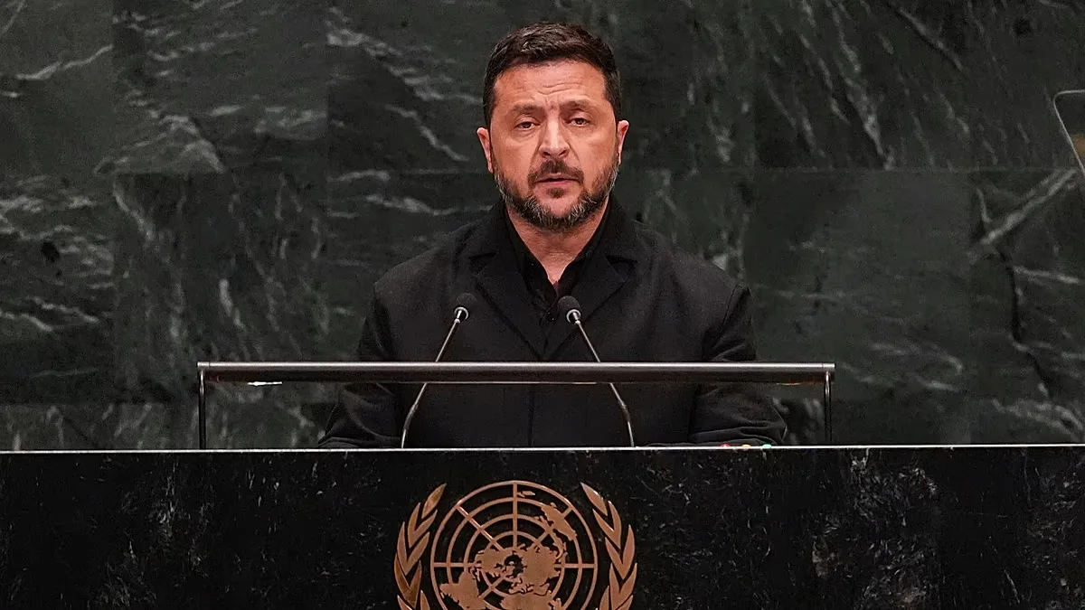 Zelenskyy pede pressão contínua sobre a Rússia em discurso na ONU
