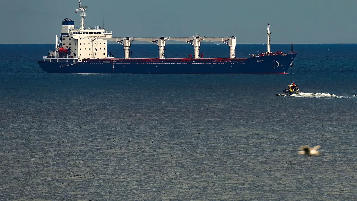 Drones atingem dois navios no Mar Negro; um afunda perto da Bulgária