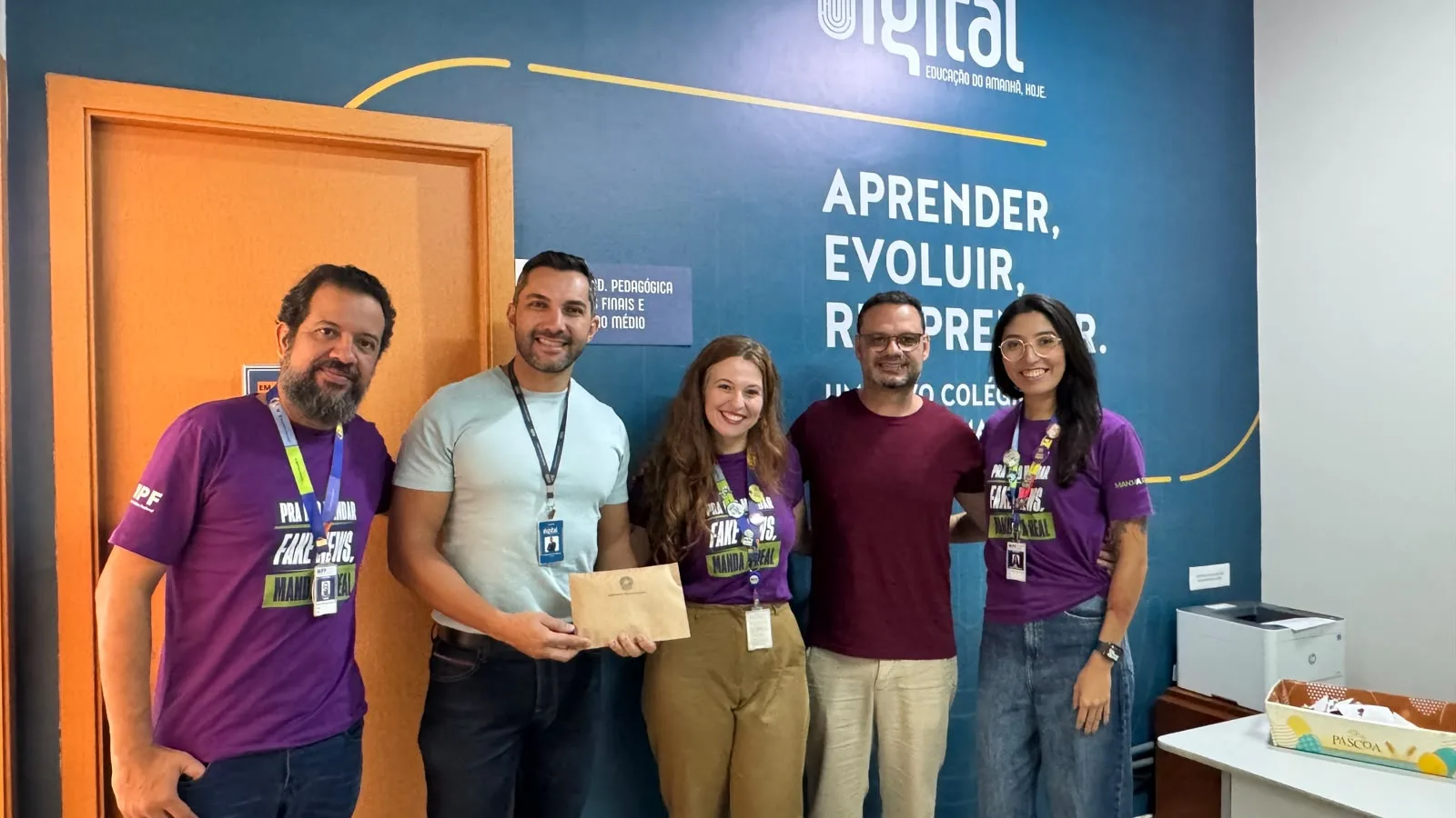 Alunos de Brasília aprendem a identificar desinformação em projeto do MPF