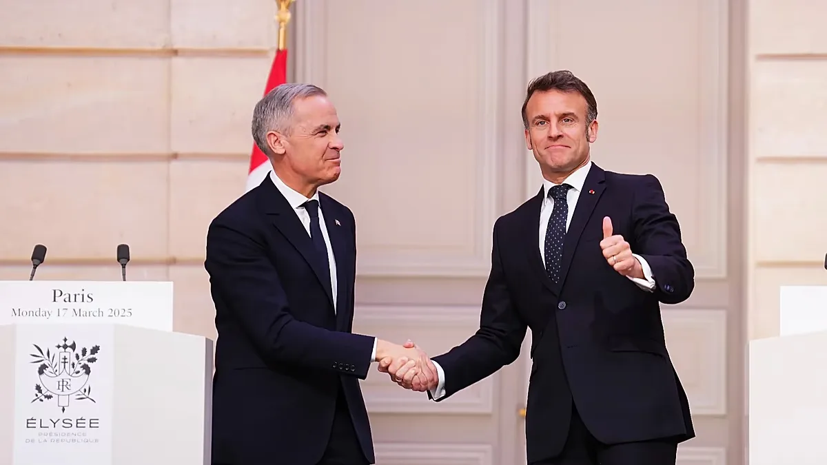 Macron reforça parceria com Canadá em visita a Saint-Pierre e Miquelon