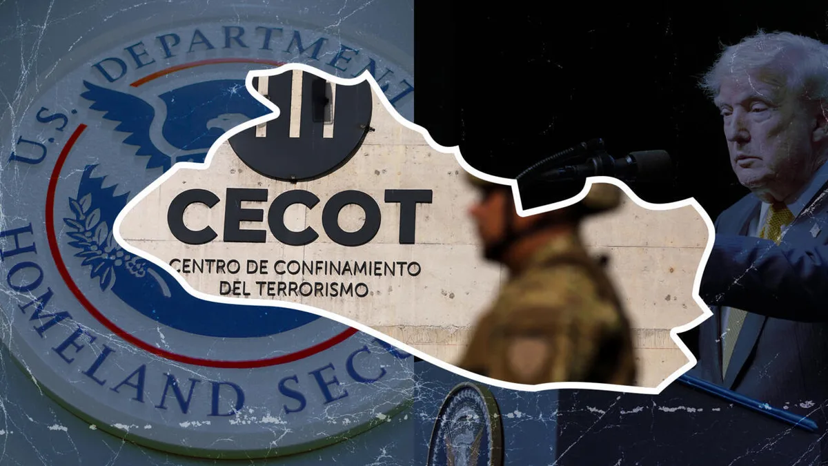 Famílias buscam 11 salvadorenhos enviados pelos EUA ao Cecot