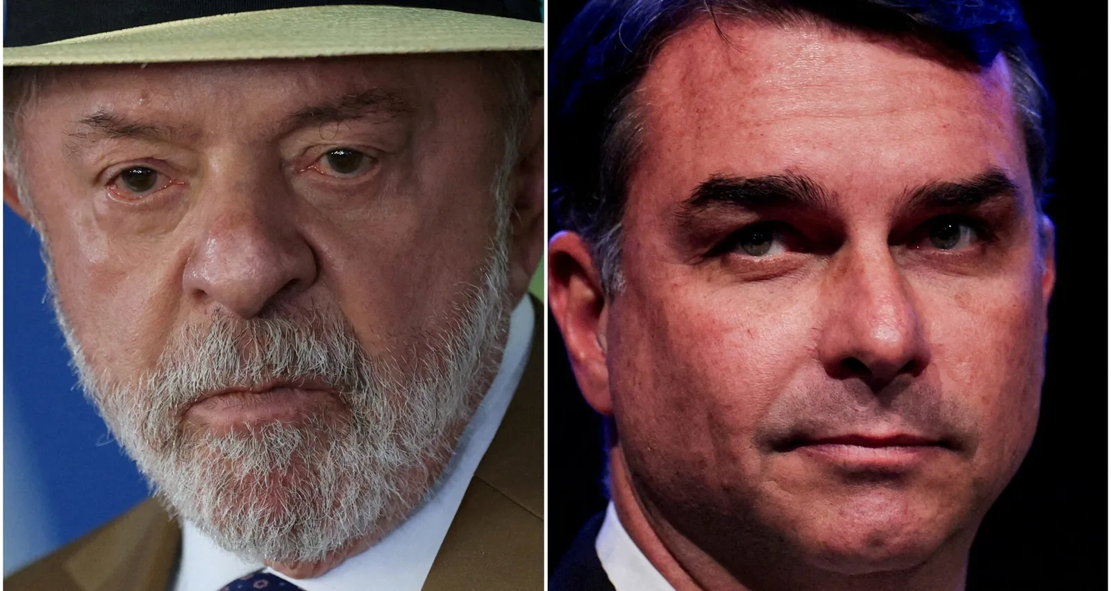 Lula marca 42% e Flávio Bolsonaro, 38%, em simulação de 1º turno