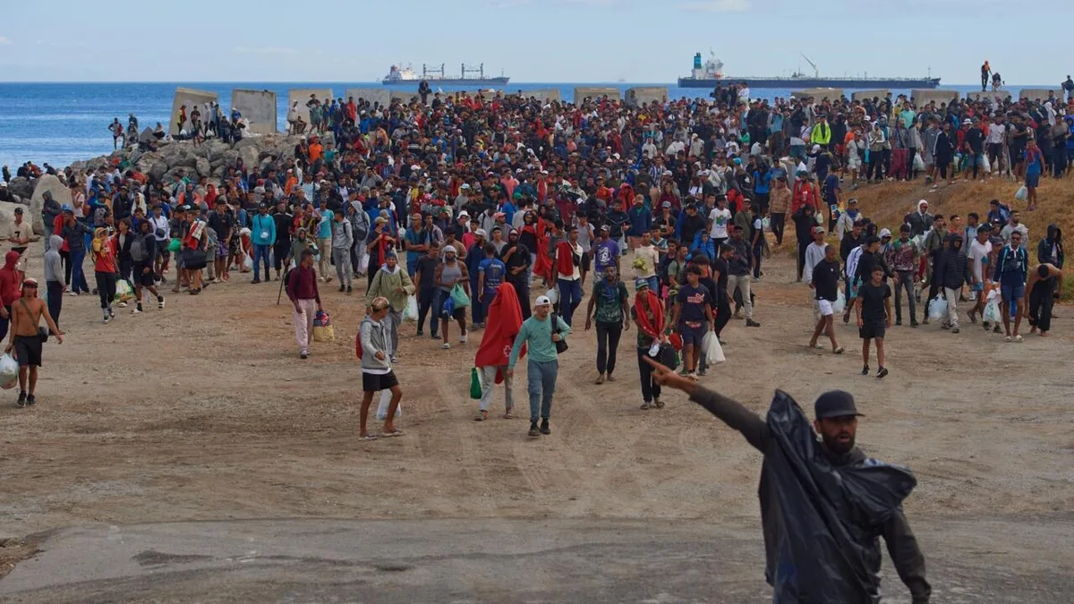 Audiência Nacional investiga entrada de migrantes em Ceuta