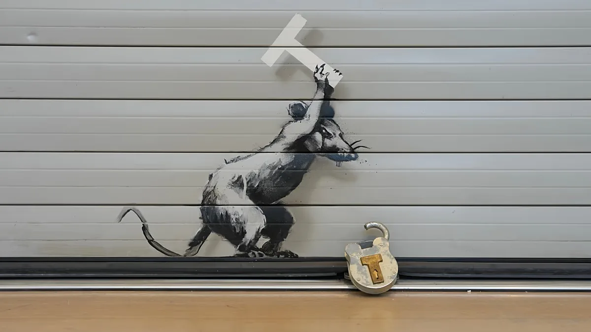 Obra de Banksy contra o Brexit será leiloada em Londres