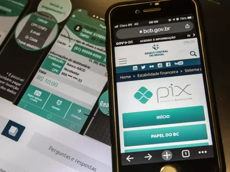 Pix movimenta R$ 183,58 bilhões em três dias, com queda de 15,5%
