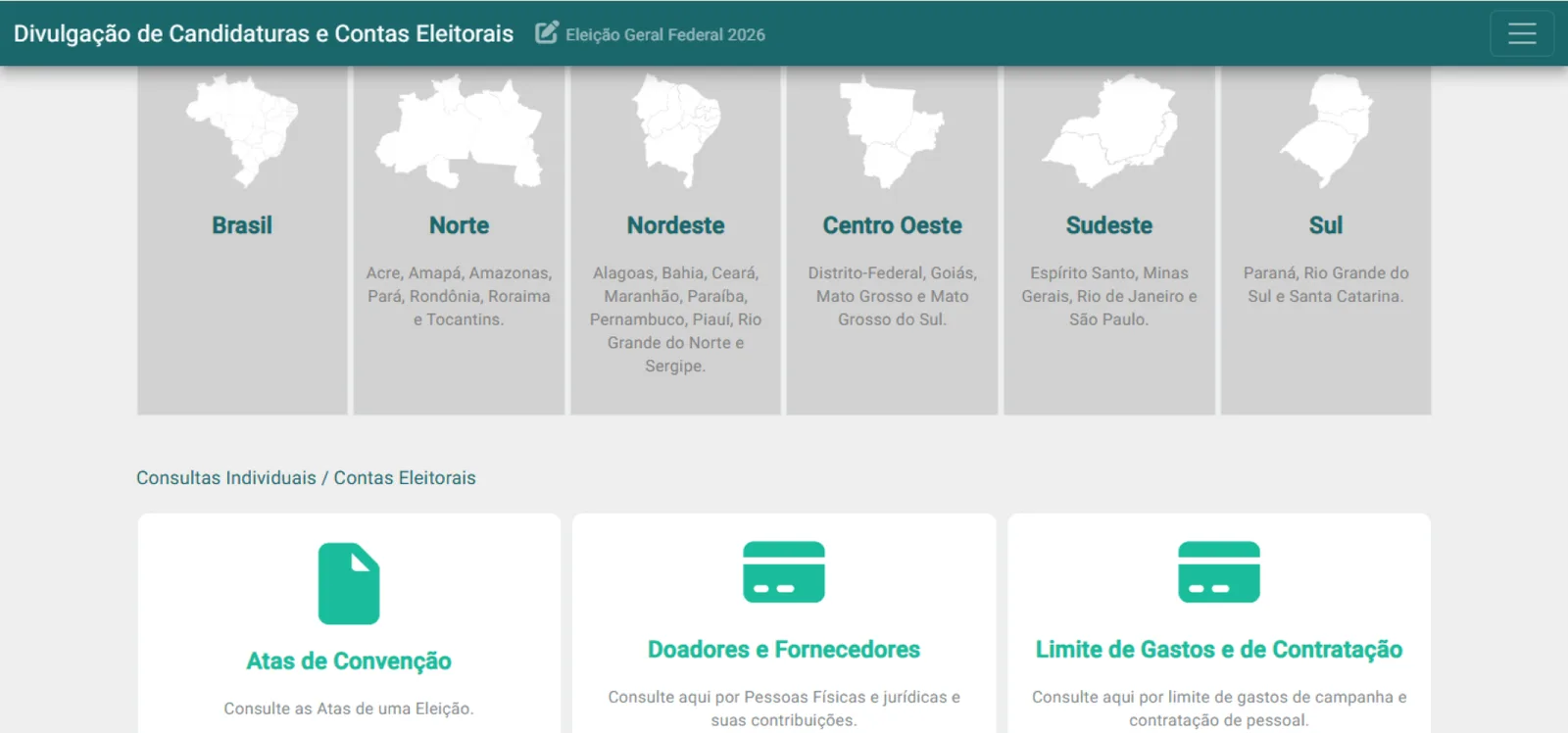 Sistema do TSE permite consultar doadores e despesas de candidatos
