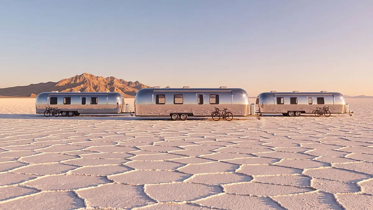 Bolívia terá acampamento com suítes Airstream no Salar de Uyuni