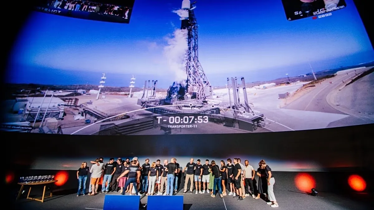Sateliot prepara lançamento de cinco satélites em missão da SpaceX