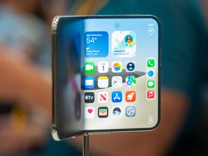 Apple aposta em integração entre telas e software no dobrável iPhone Duo