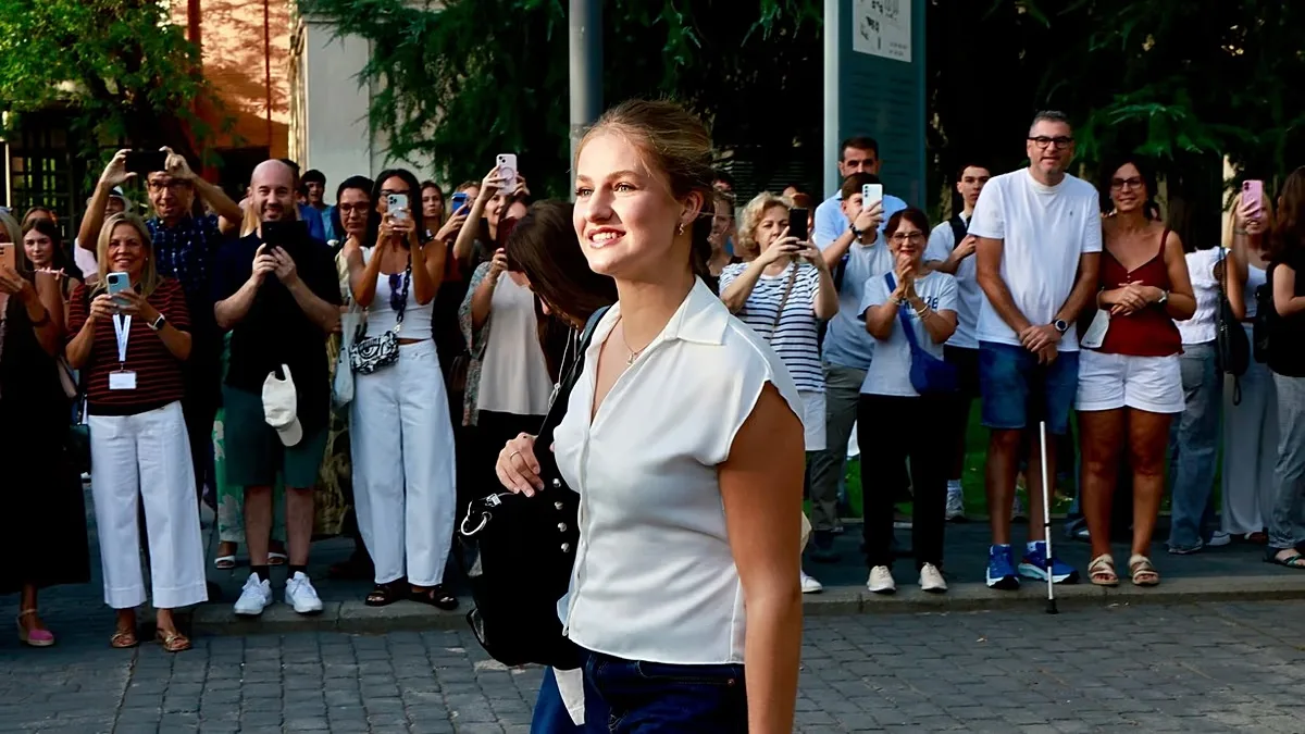 Leonor começa curso de Ciência Política após formação militar na Espanha
