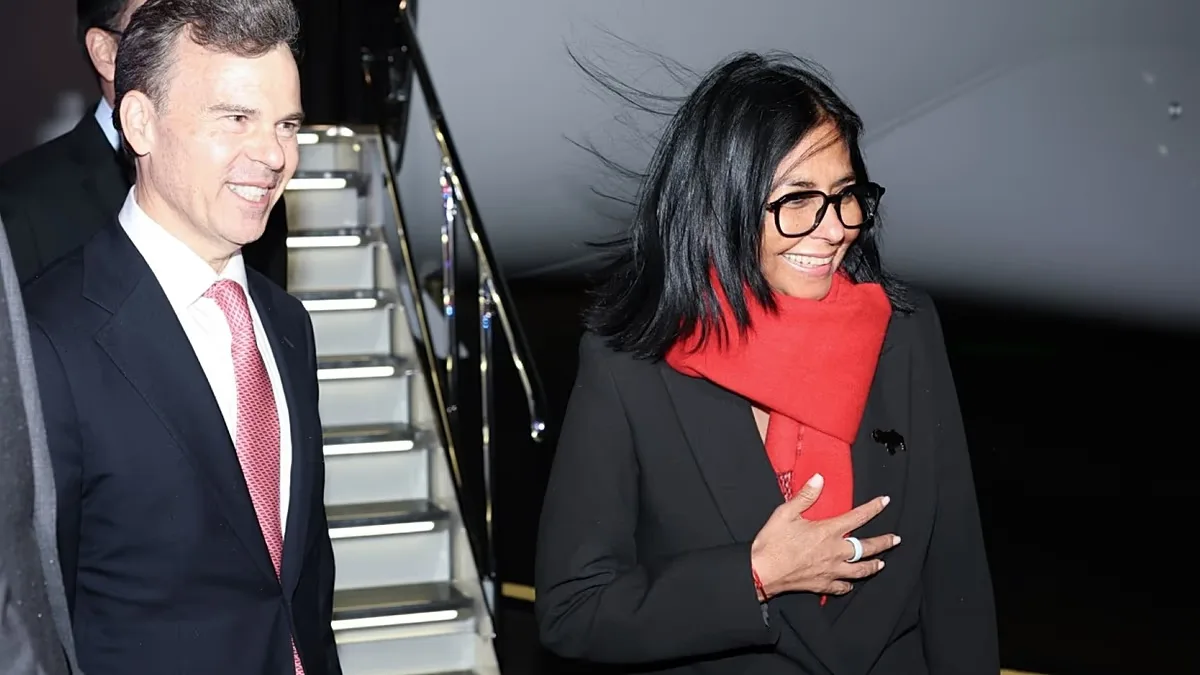 Trump e Delcy Rodríguez fazem primeiro encontro após queda de Maduro