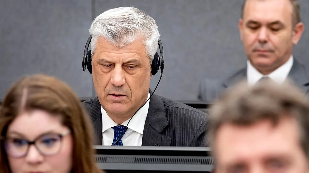 Hashim Thaçi recebe pena de 25 anos por crimes de guerra em Haia