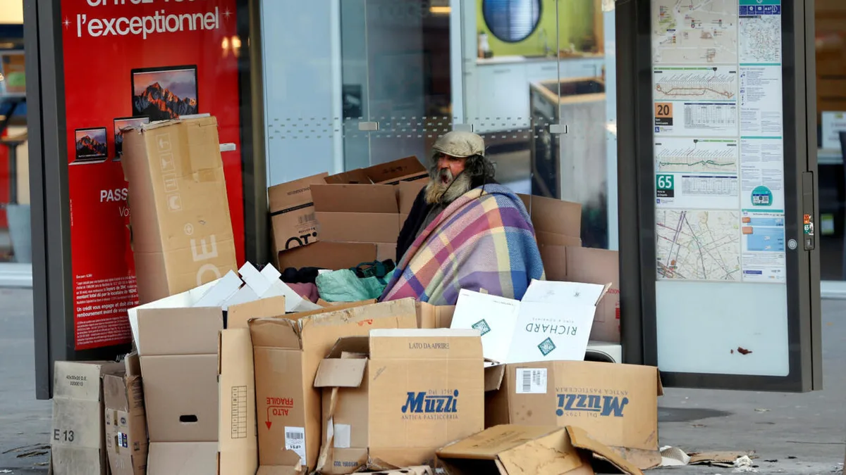 Estimativa aponta 166.261 idosos em situação de rua na União Europeia e no Reino Unido