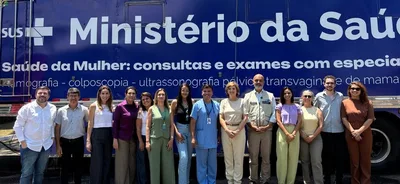Carretas ampliam exames para mulheres e obras avançam em municípios de Goiás