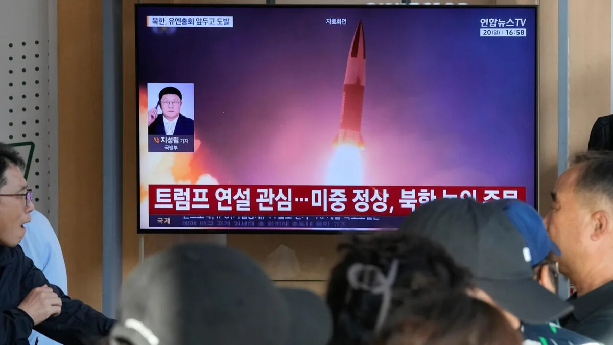 Coreia do Norte dispara dois mísseis balísticos em direção ao Mar do Japão