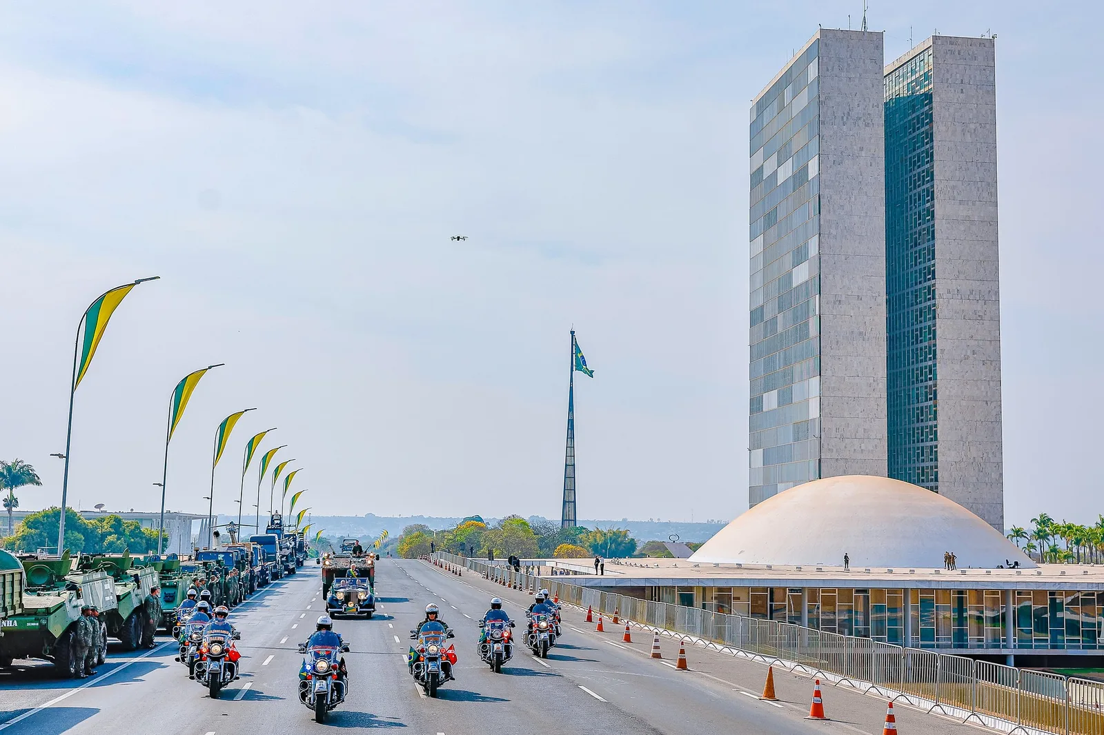 Brasília terá revista nos acessos e operação especial para o desfile de 7 de Setembro