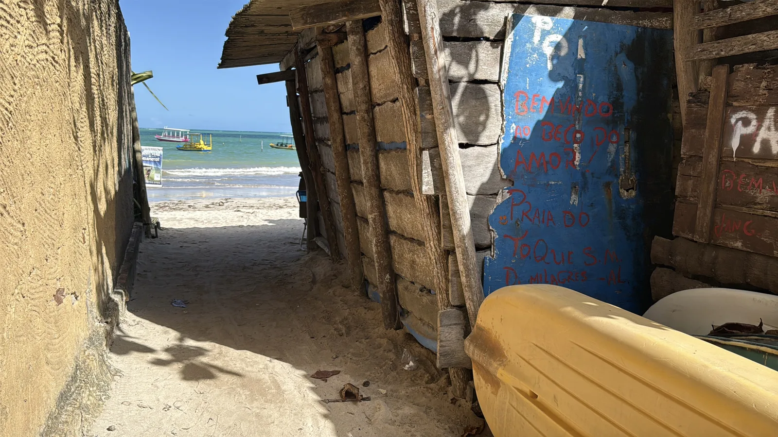 Moradores defendem acesso B e nova passagem para a Praia do Toque