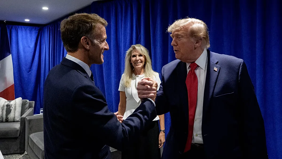 Macron propõe trégua em ataques à energia durante conversa com Trump