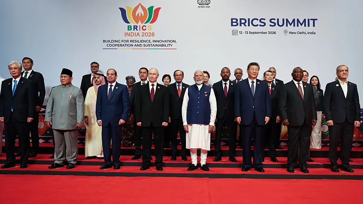 Embaixada russa divulga imagem gerada por IA com líderes dos BRICS