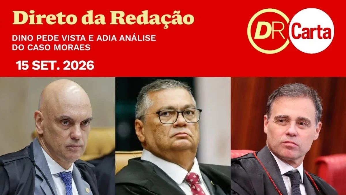 STF suspende análise sobre Moraes e mantém sessão sobre Mendonça