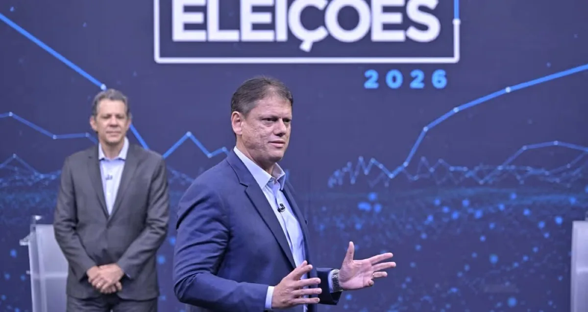 Tarcísio lidera disputa pelo governo de São Paulo com 49,7%, aponta pesquisa
