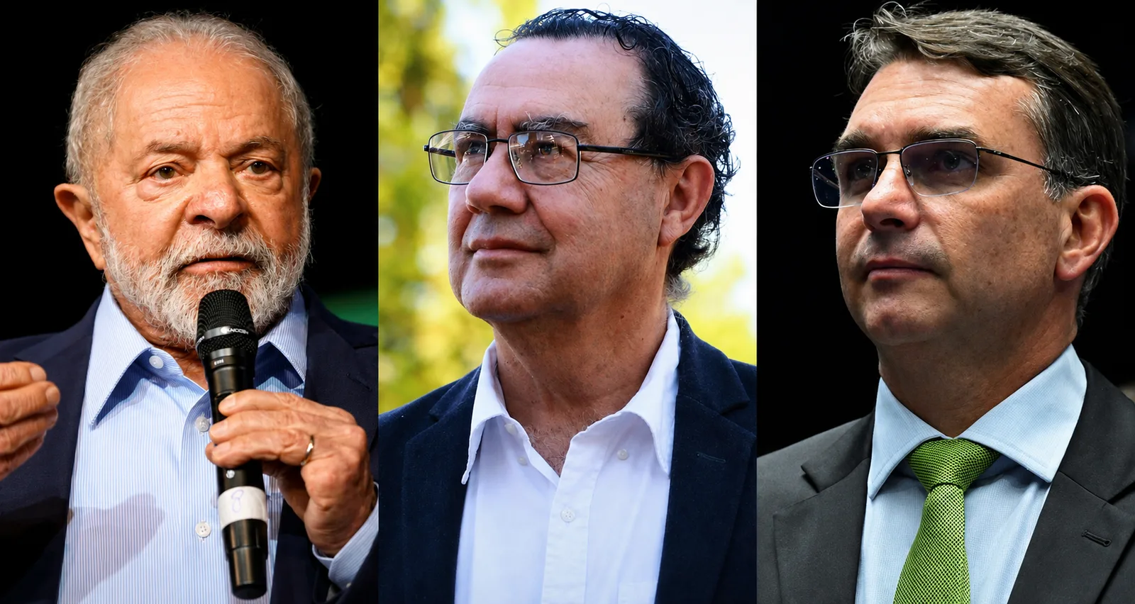 Flávio Bolsonaro aparece à frente de Lula em cenário de segundo turno