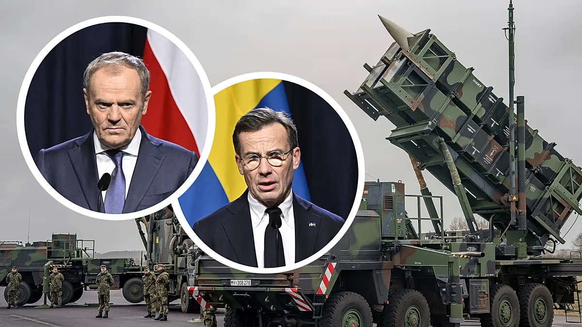 Suécia enviará Patriot e militares para proteger centro logístico na Polônia