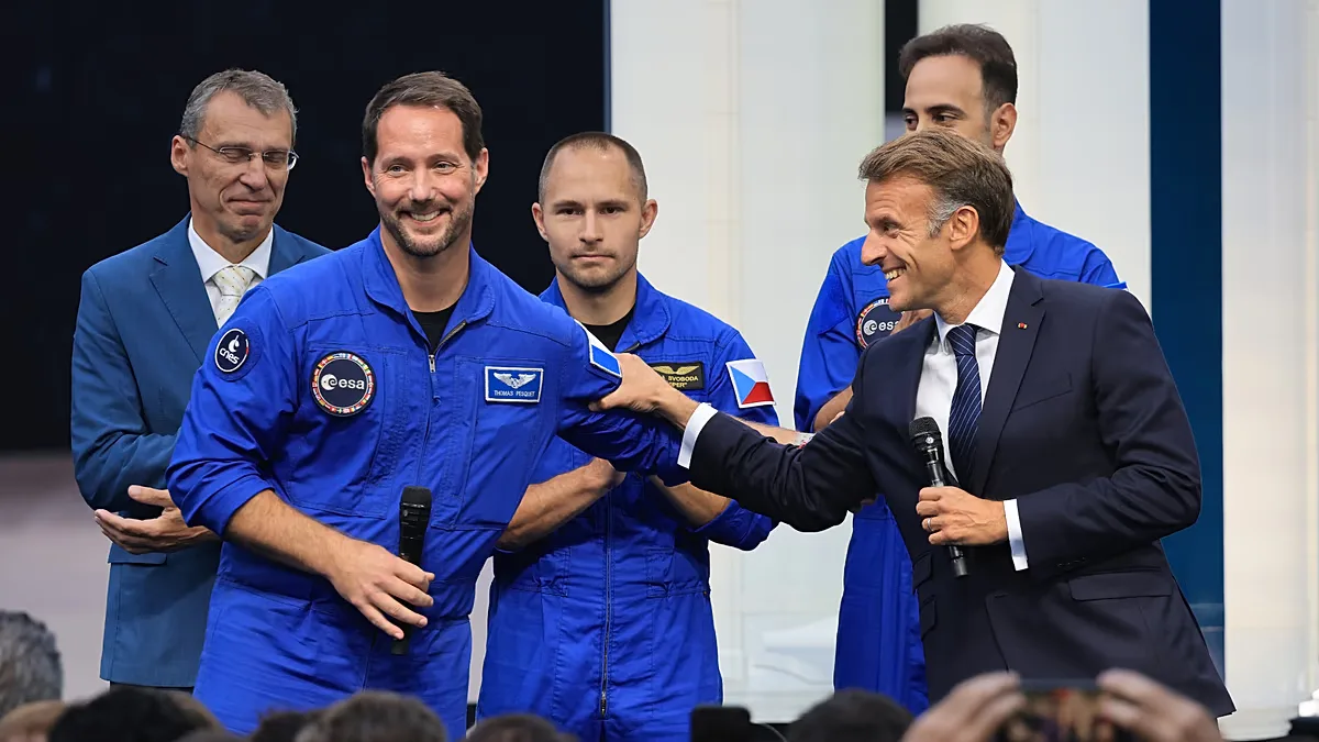 Pesquet pede que Europa amplie ganhos científicos na próxima missão à ISS