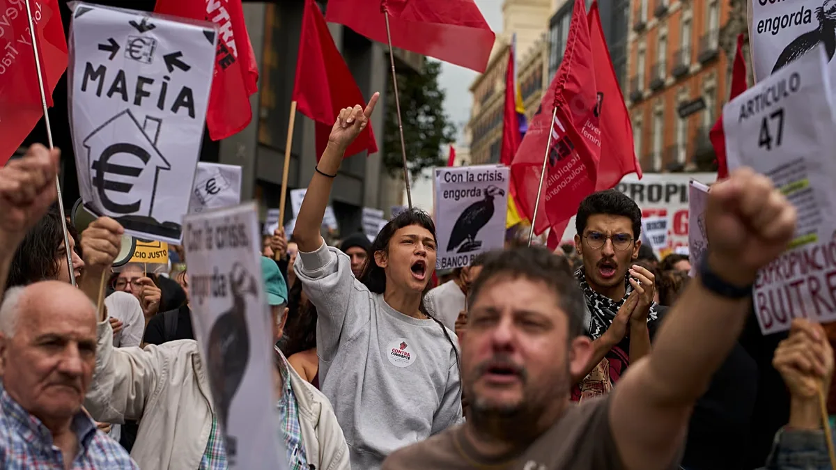 Protestos por moradia são convocados em mais de 50 cidades da Espanha