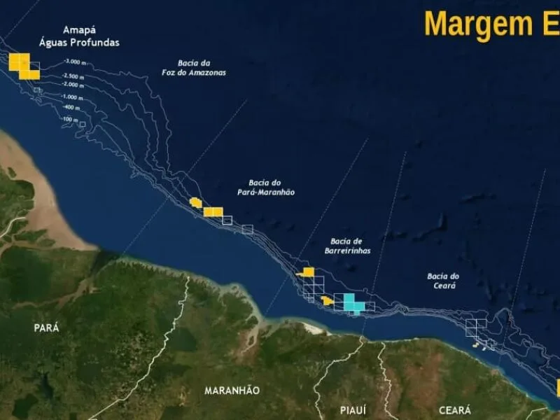 Petrobras prevê iniciar em janeiro perfuração de três poços na Foz do Amazonas