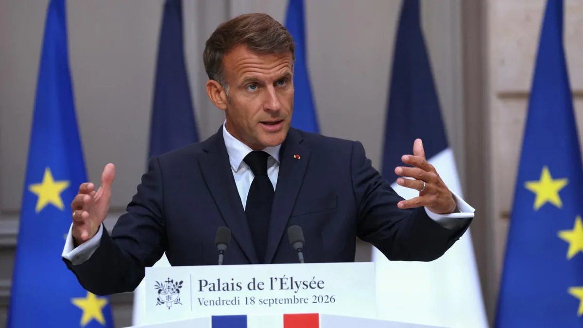 Macron anuncia plano contra ataques russos a infraestruturas europeias