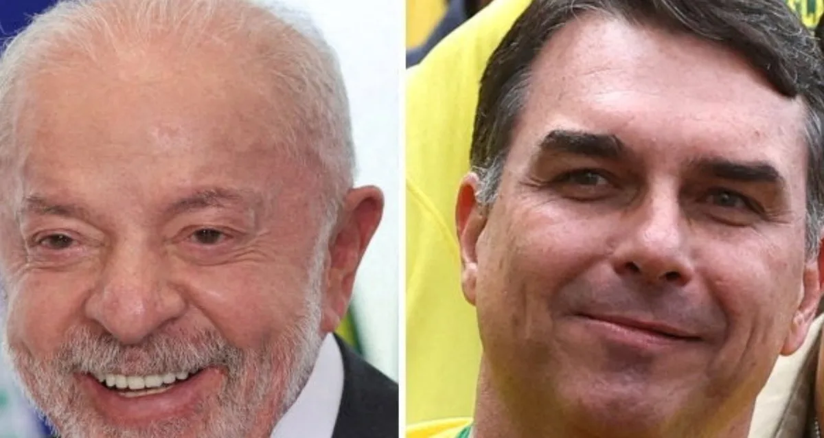 Lula lidera primeiro turno com 39%, ante 34% de Flávio Bolsonaro