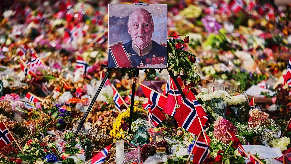 Noruega realiza funeral do rei Harald V em Oslo